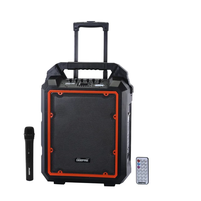 PORTABLE & RECHARGEABLE TROLLEY SPEAKER GMS8809
