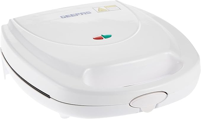 Geepas GCM3762 12Pcs Mini Cake Maker 1400W - Non-Stick Plates, Power & Ready Light Indicators, Non-slip Feet | Cool Touch Hand